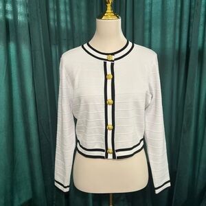 VIVID Soft White Viscose Top